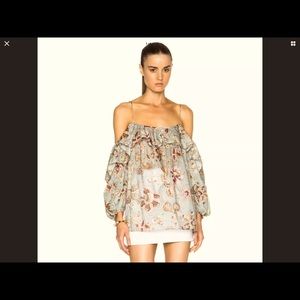 Zimmermann Floral Top Size 1/US 4-6